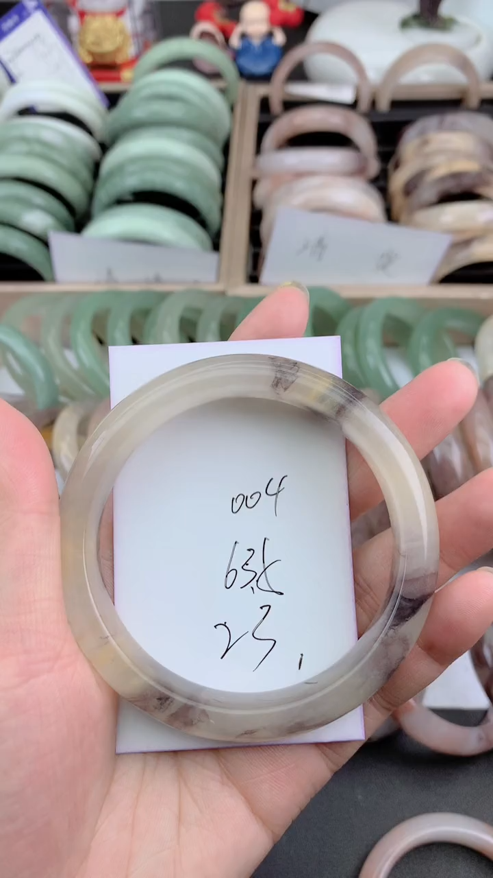 未镶嵌手镯石英质玉004