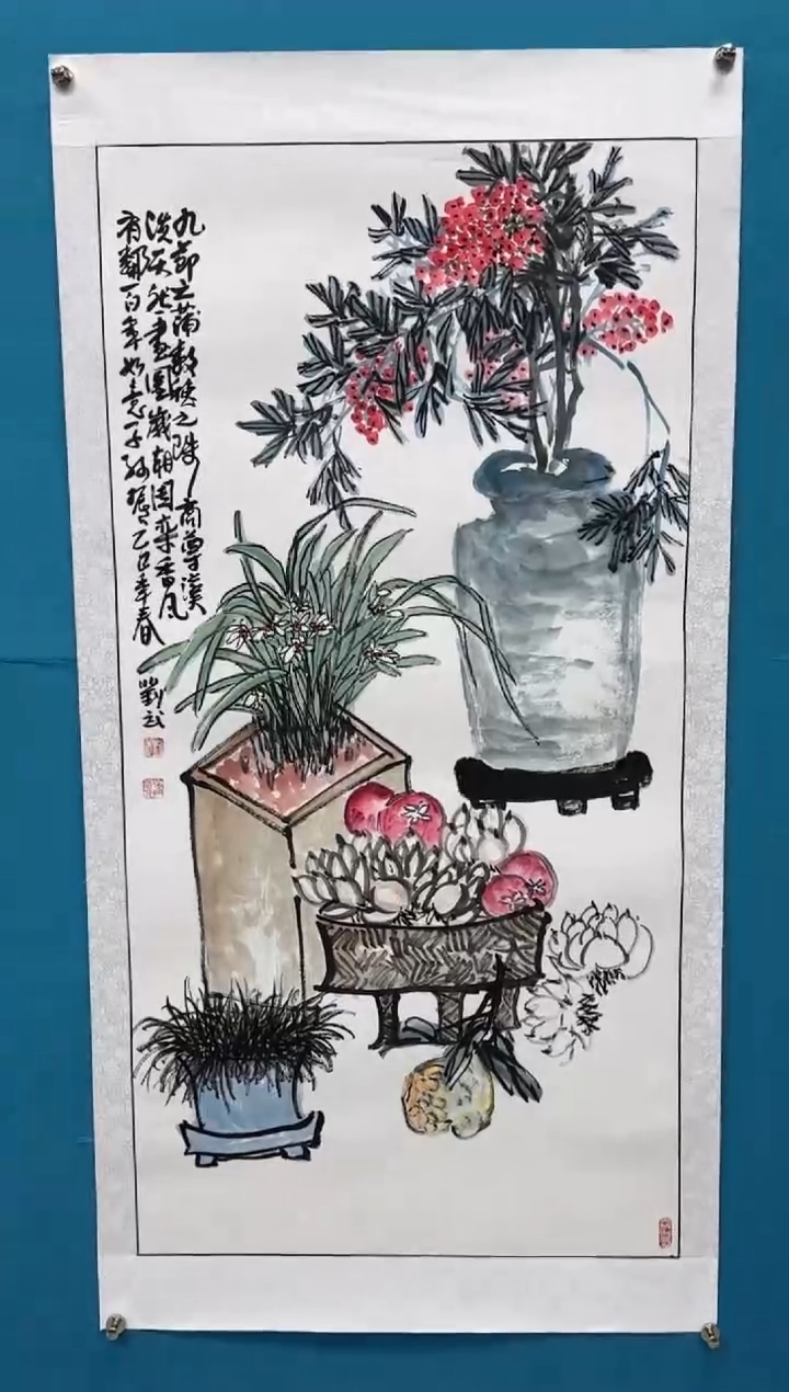 国画闪电购刘武绘画17