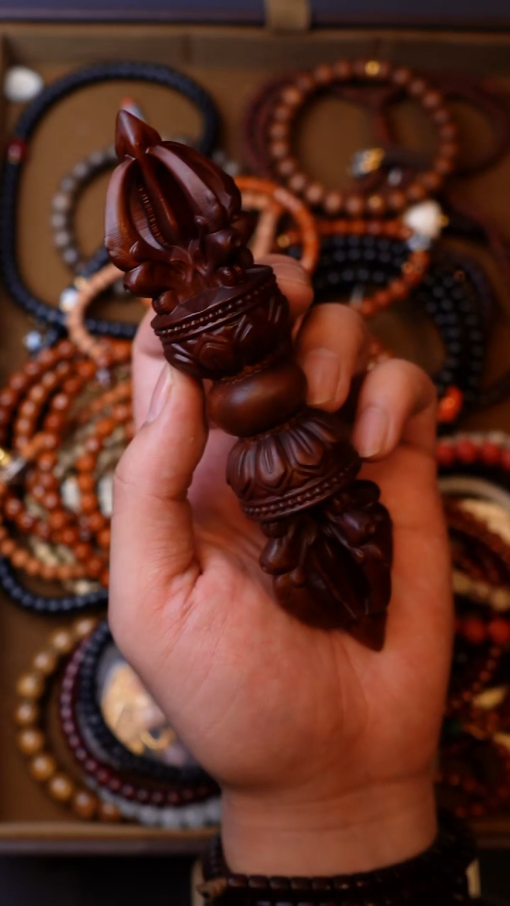 枣木手串/手链雷击枣木金刚杵