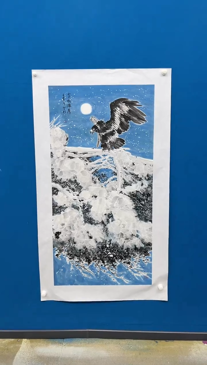 【闪购商品】国画张-四尺雪景/无框/W