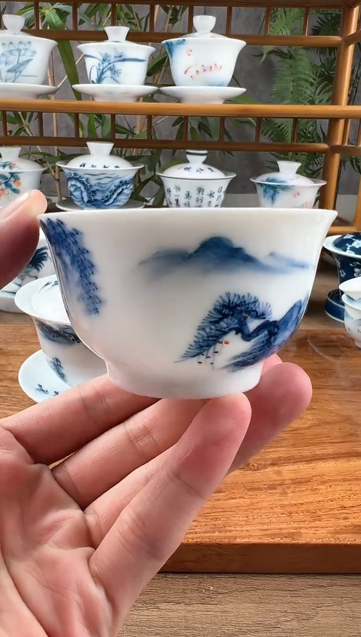 【闪购商品】全品千里江山主人君杯