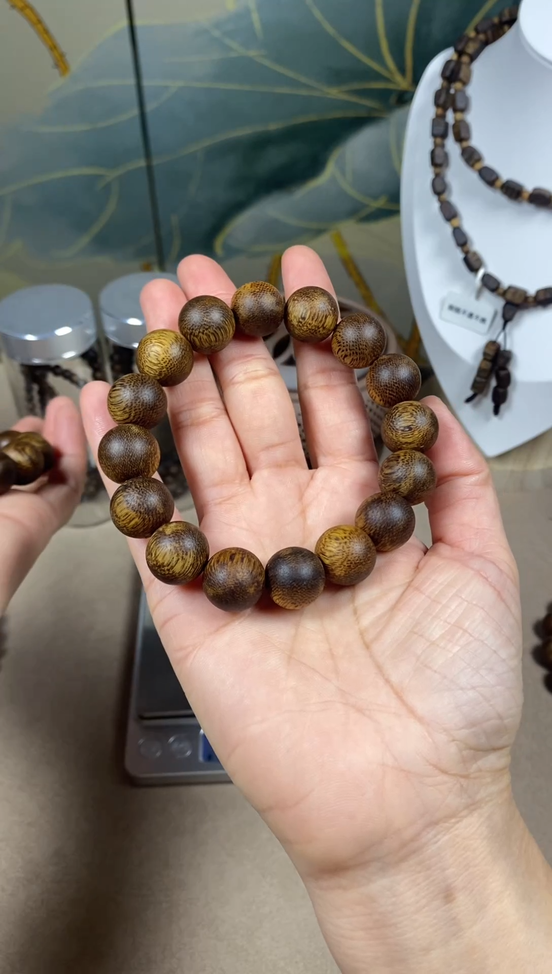 沉香手串单圈卡1.4 保12克