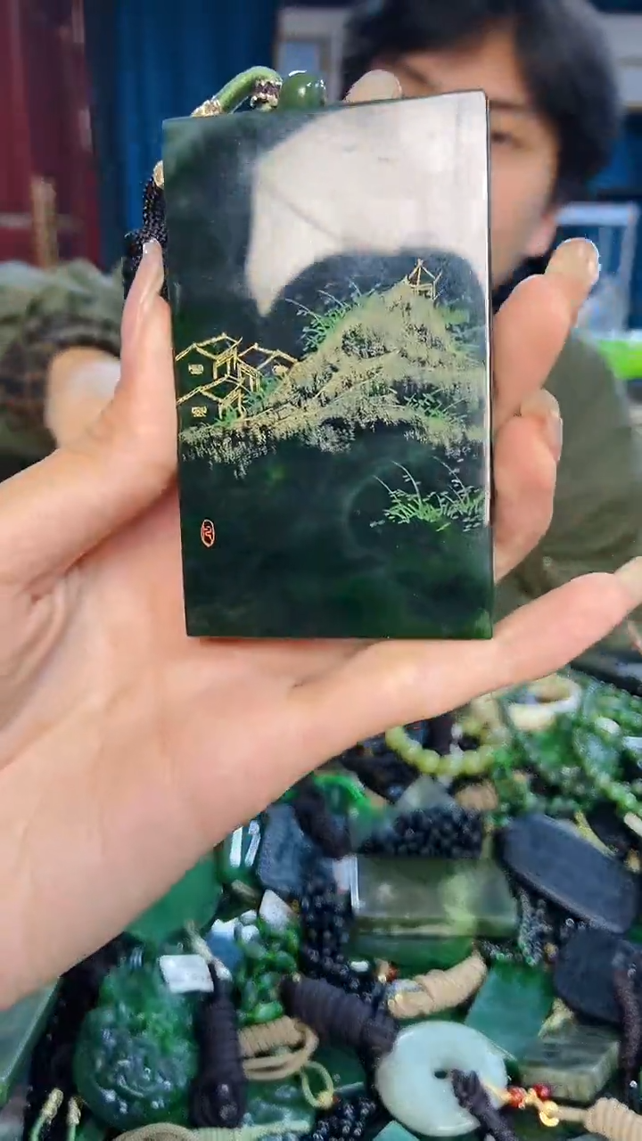 未镶嵌和田玉挂件1