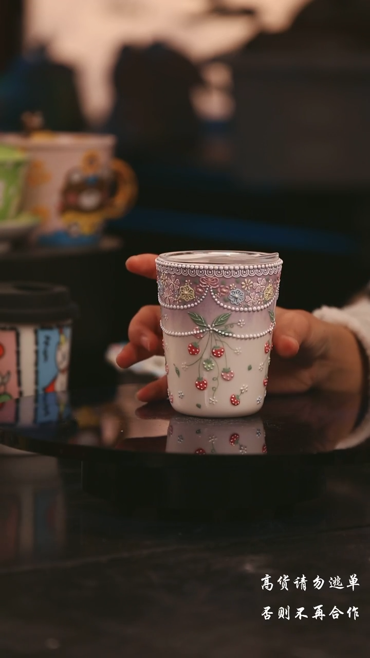 陶瓷景德镇可爱设计师款陶瓷 