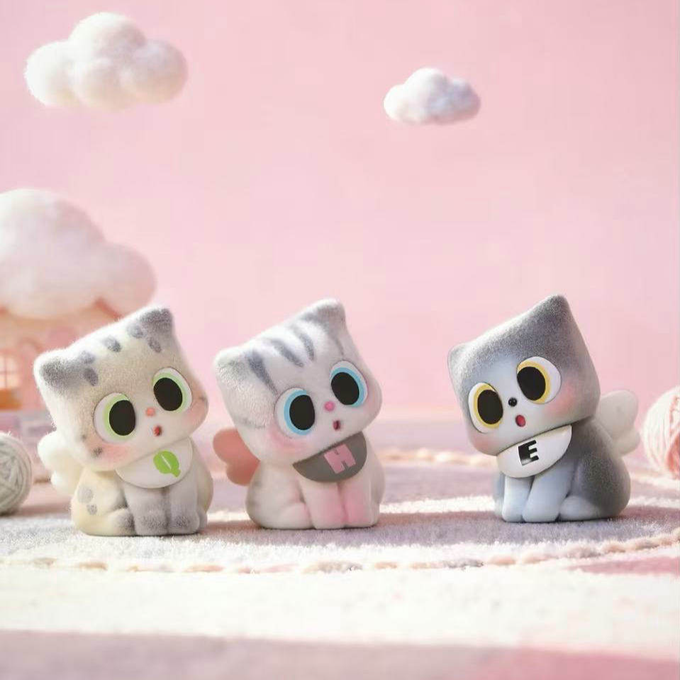 【拆盒】咪的名字mini盲盒潮玩手办可爱喵喵女生礼物