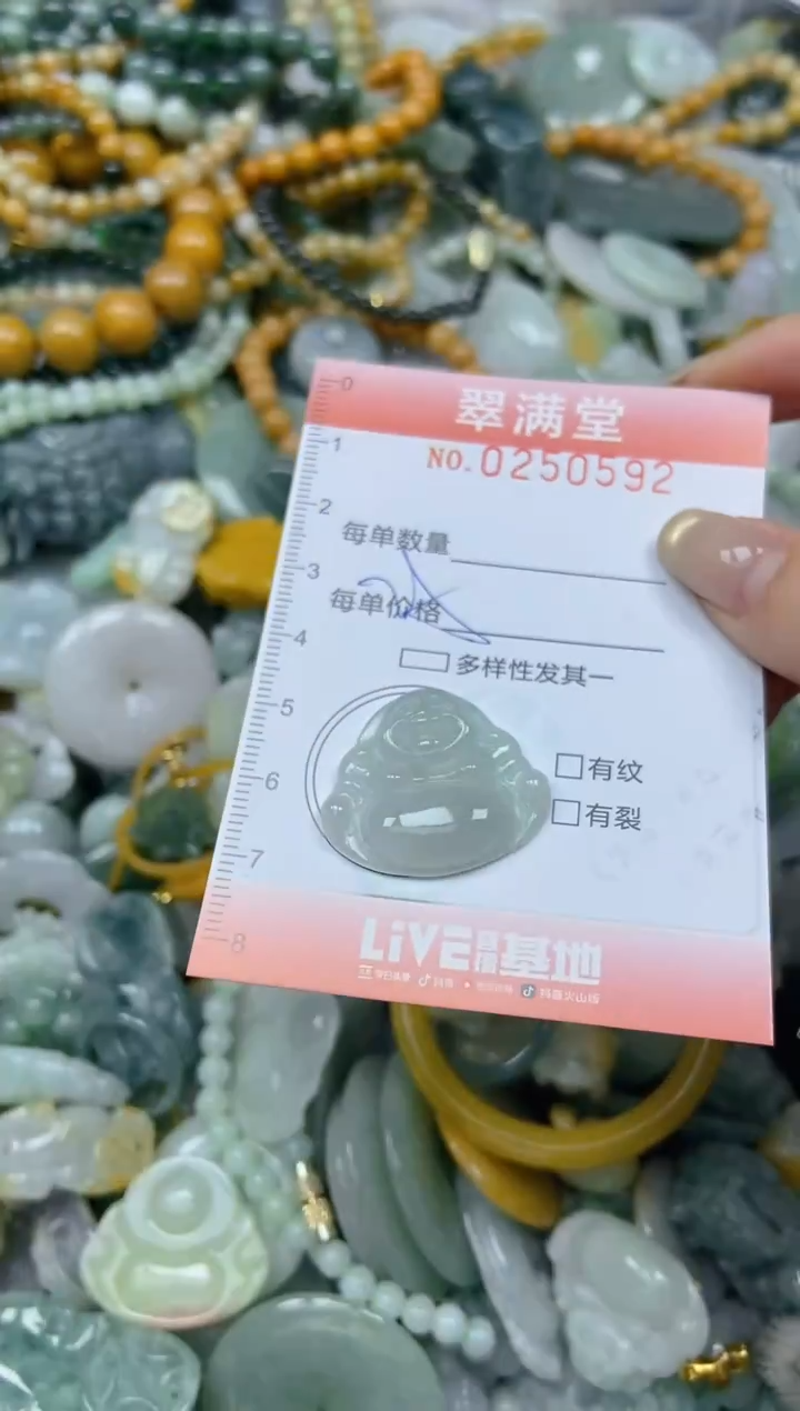 未镶嵌挂件翡翠闪购0250592