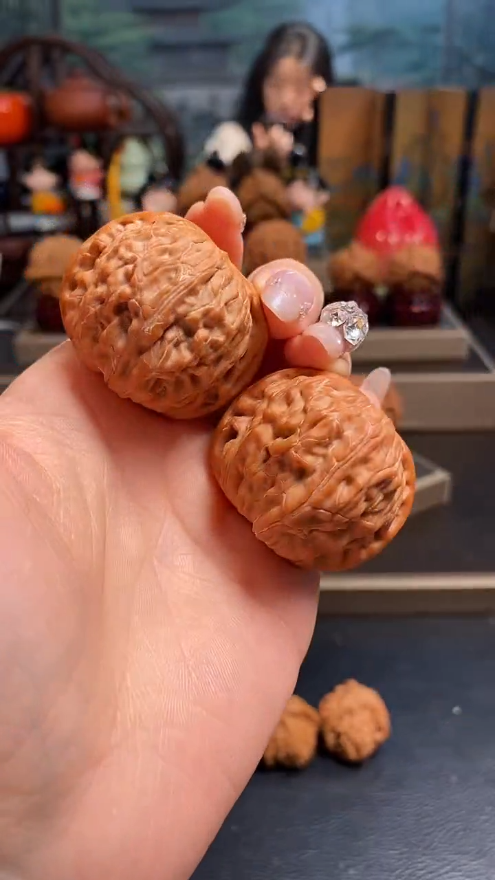 【闪购商品】文玩核桃吊坠H577磨盘40