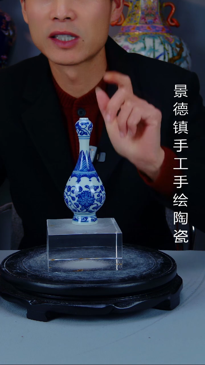 摆件景德镇手绘陶瓷8