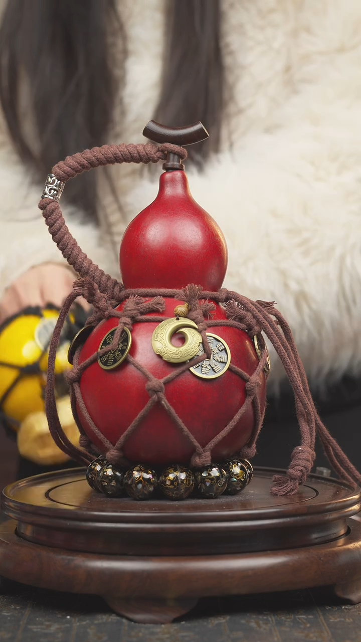 【闪购商品】1931号大漆酒葫芦一物一图