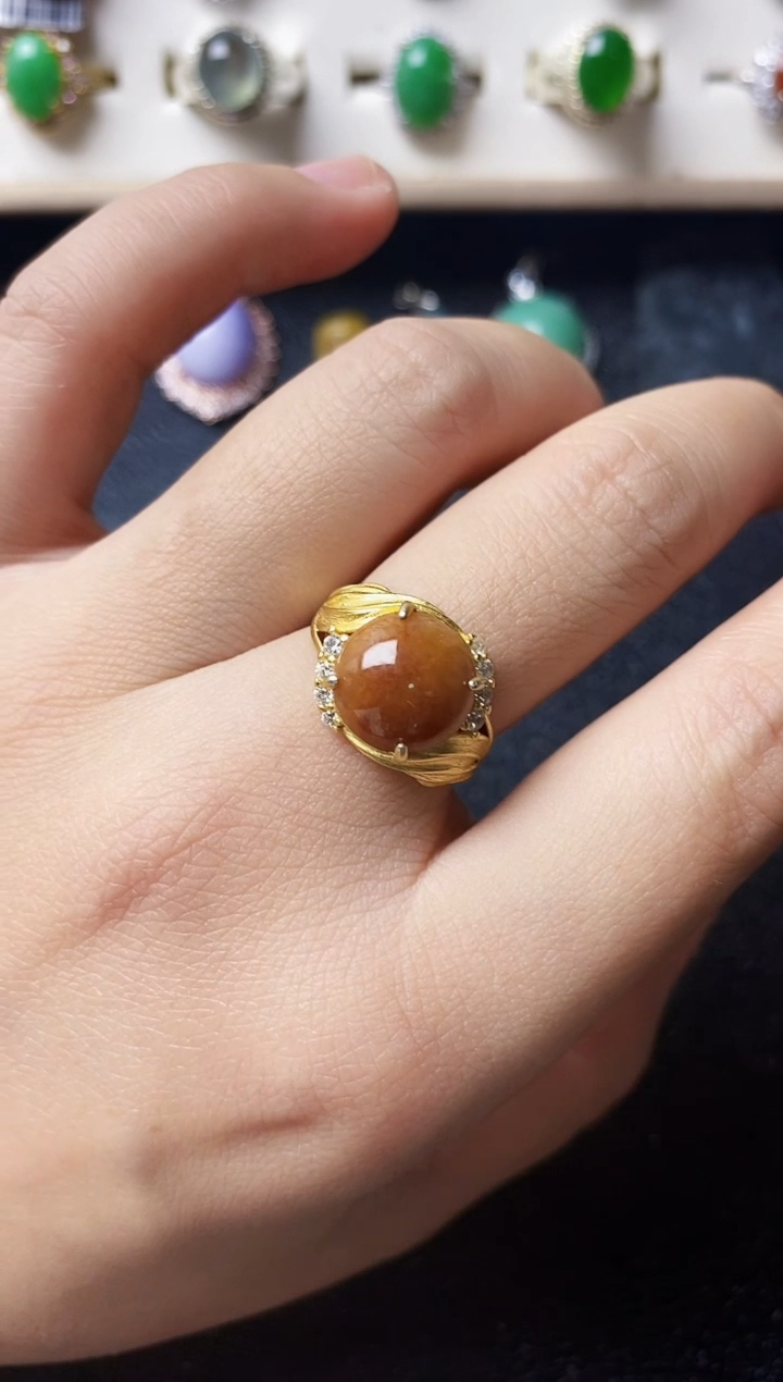 【闪购商品】翡翠戒指银S925镶嵌11111