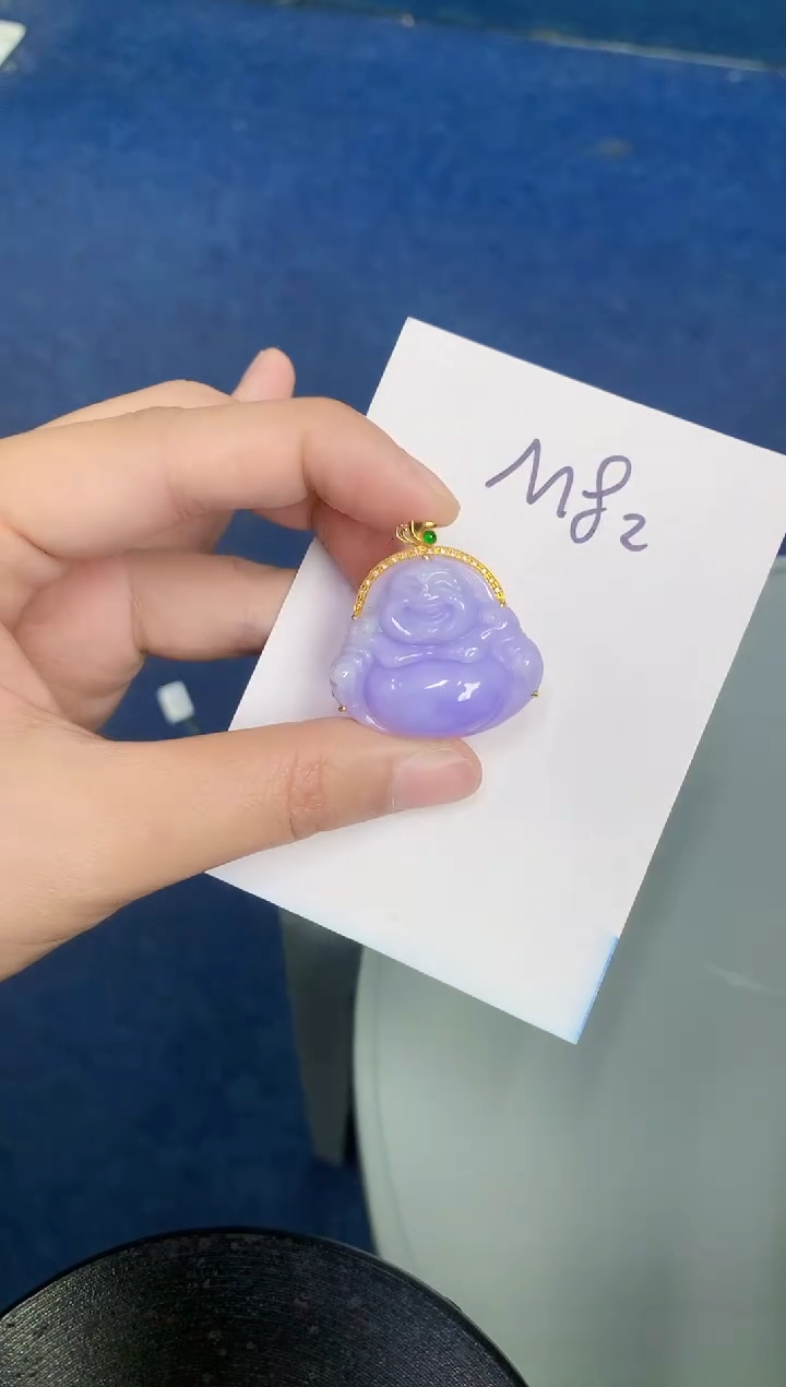 【闪购商品】翡翠颈饰18K金镶嵌000000000