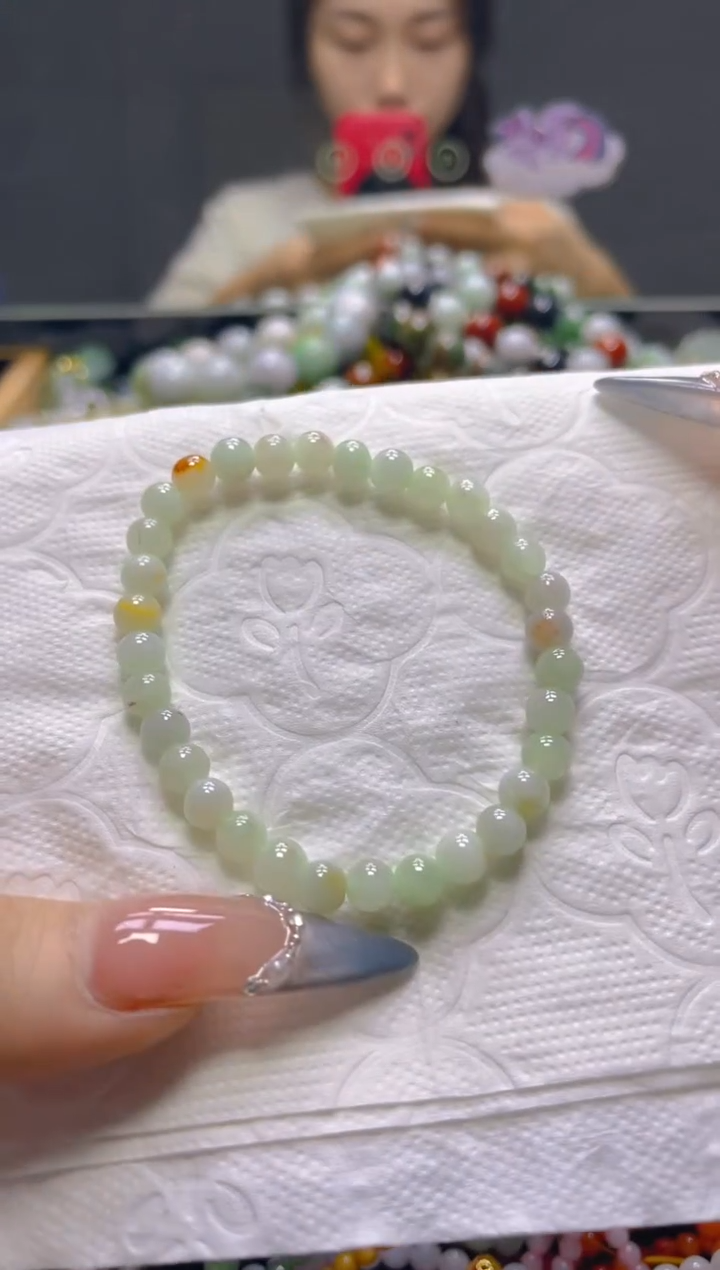 颈饰未镶嵌翡翠5MM