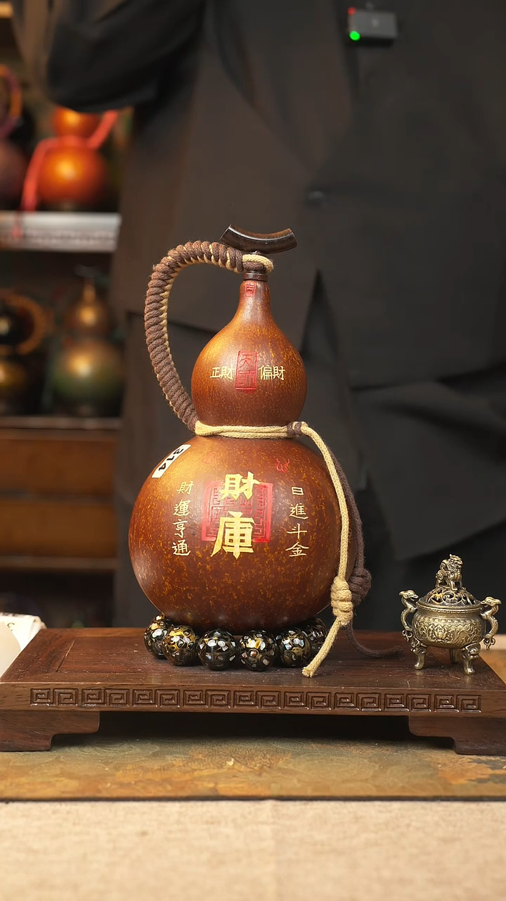 【闪购商品】314大漆葫芦一物一拍记葫堂出品