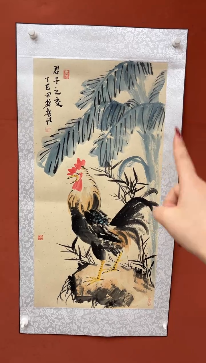 【闪购商品】国画君子之交-三尺-托底