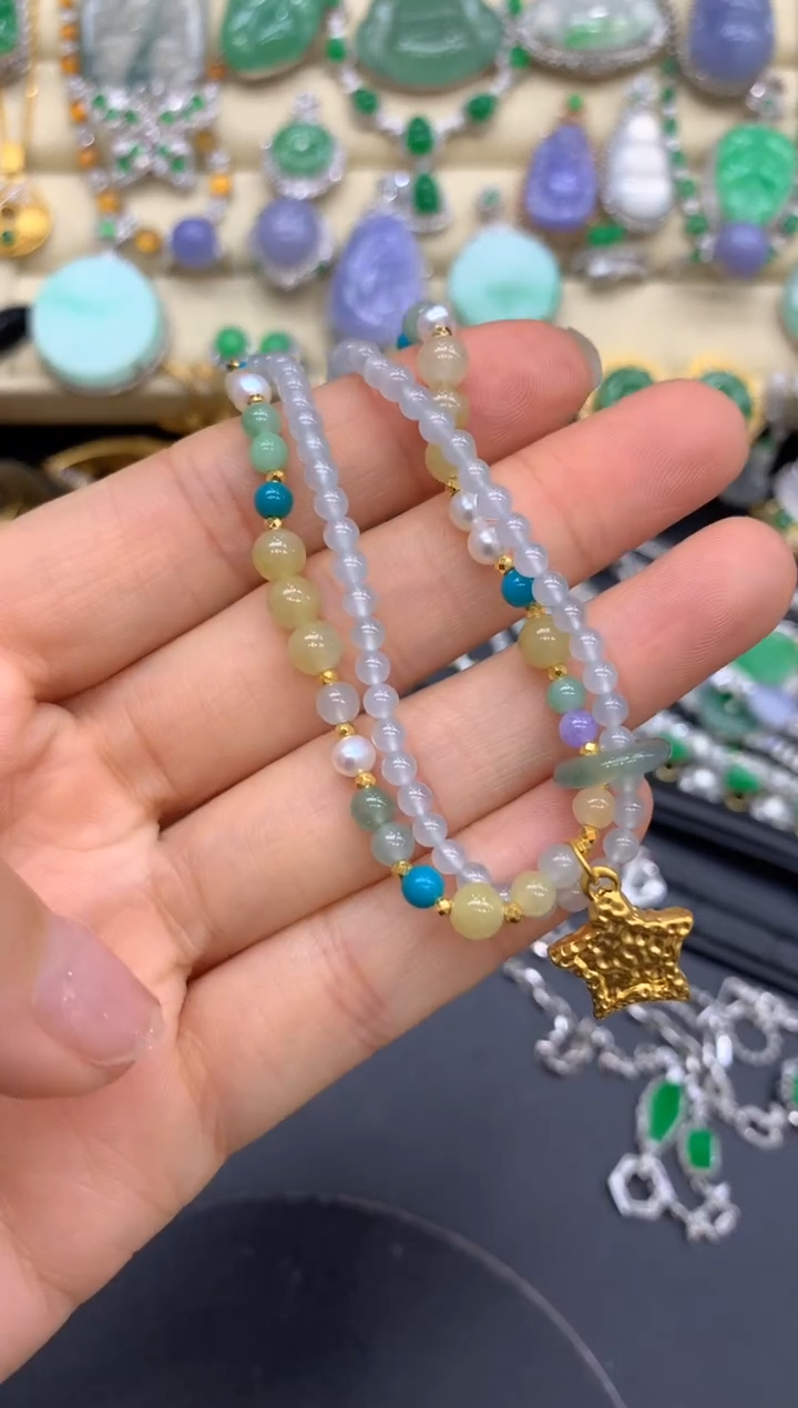 【闪购商品】翡翠手链未镶嵌427-中国好珍宝