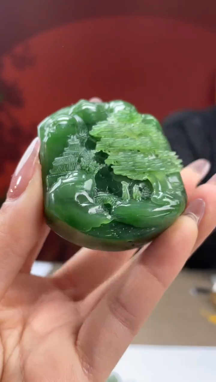 【闪购商品】定制和田玉和田玉（多样性拍一发一带证）240170