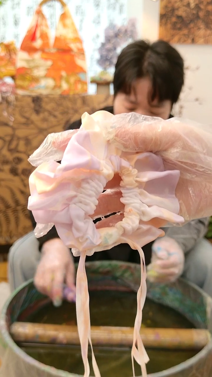 天然漂漆发圈不退不换喜欢再拍
