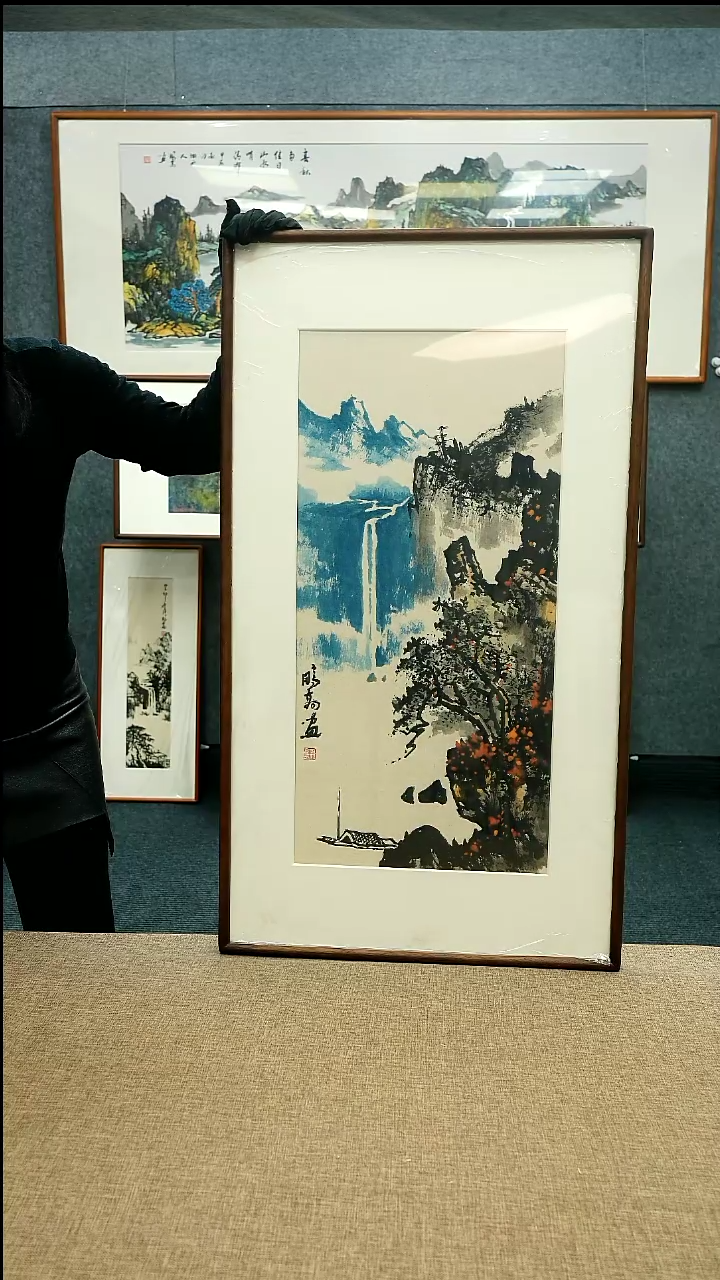 【闪购商品】国画52*92唐鹏高老师山水