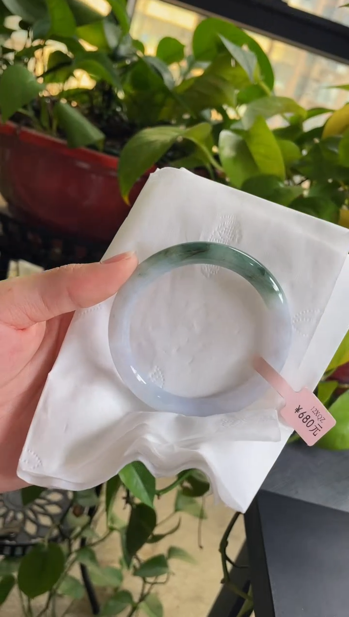 【闪购商品】翡翠手镯未镶嵌018手镯54.3