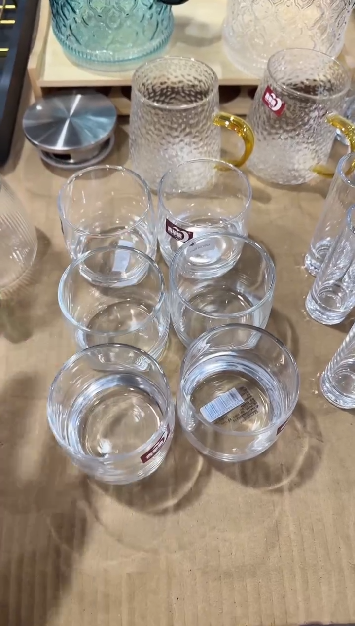 【闪购商品】水晶玻璃无盖款青苹果闪购价*6