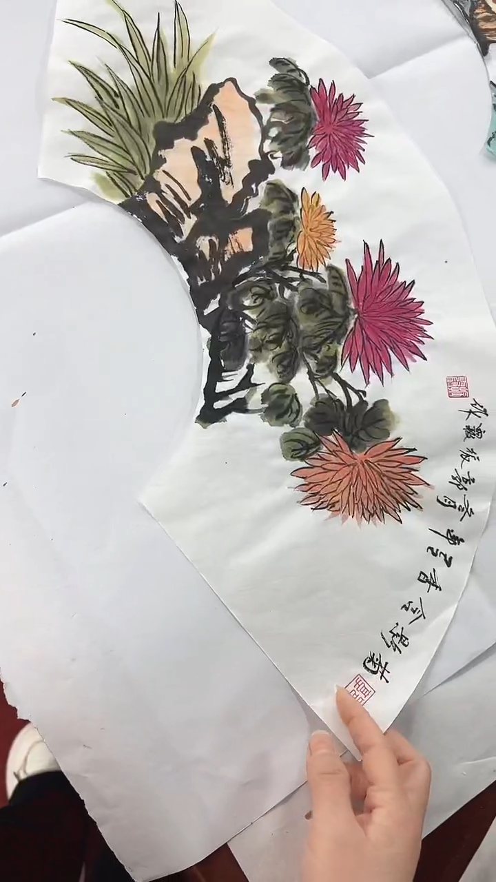 国画直播福利/国画/花鸟