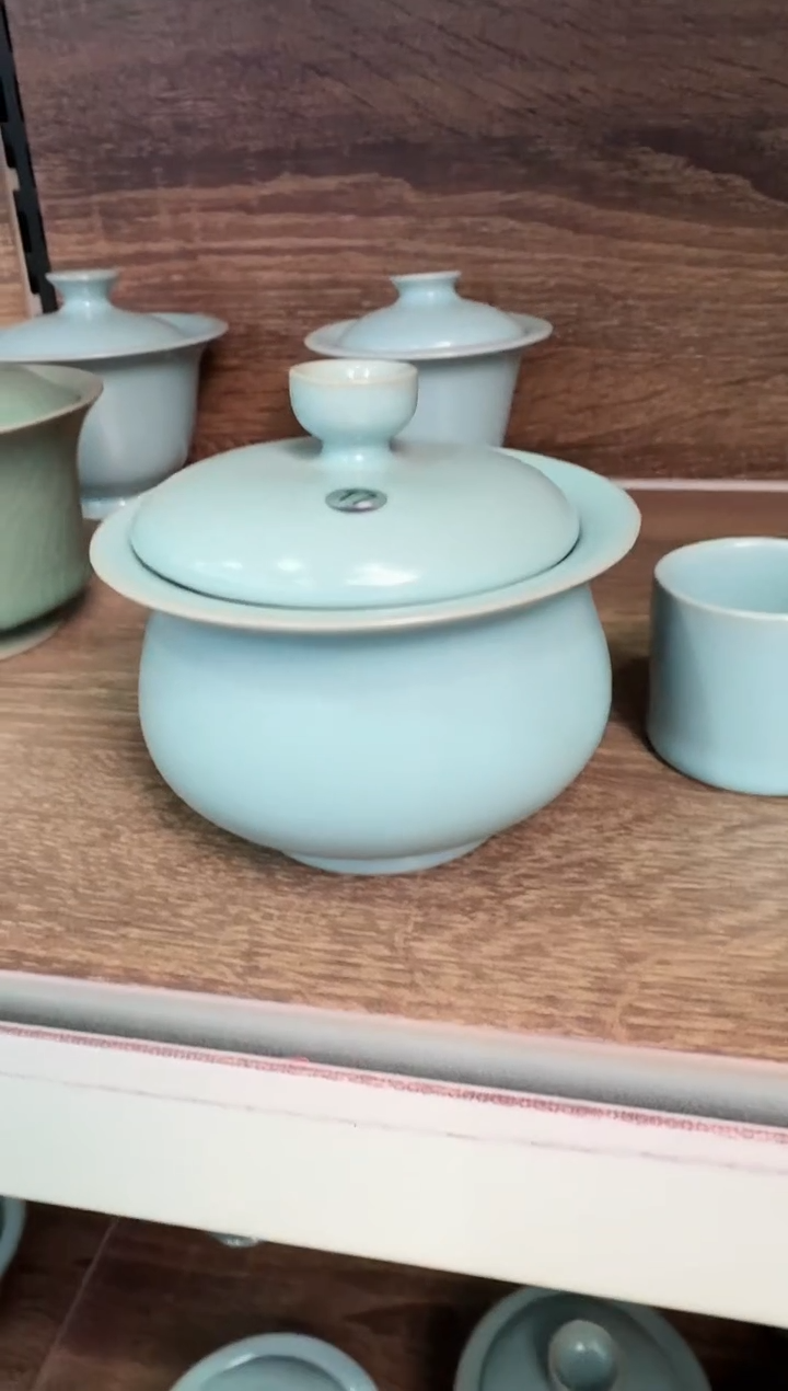 【闪购商品】杯仿古大乔盖碗大瑕17