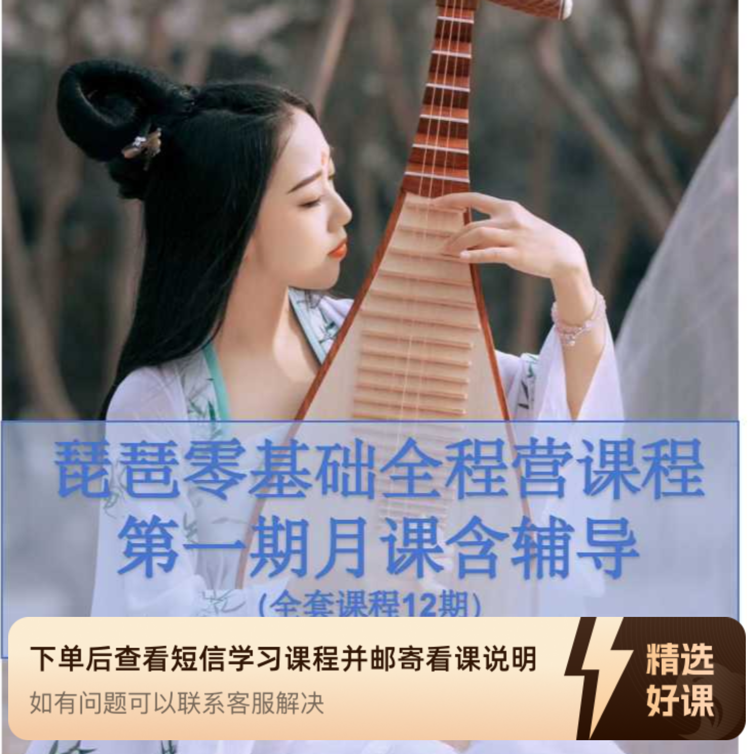 琵琶零基础全程课——第一期月课（留意短信解锁课程）