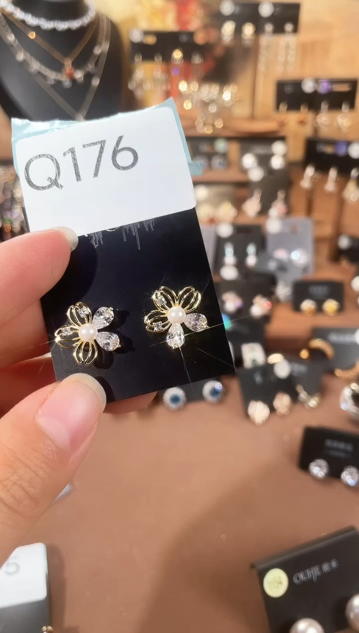 合金925银锆石Q176