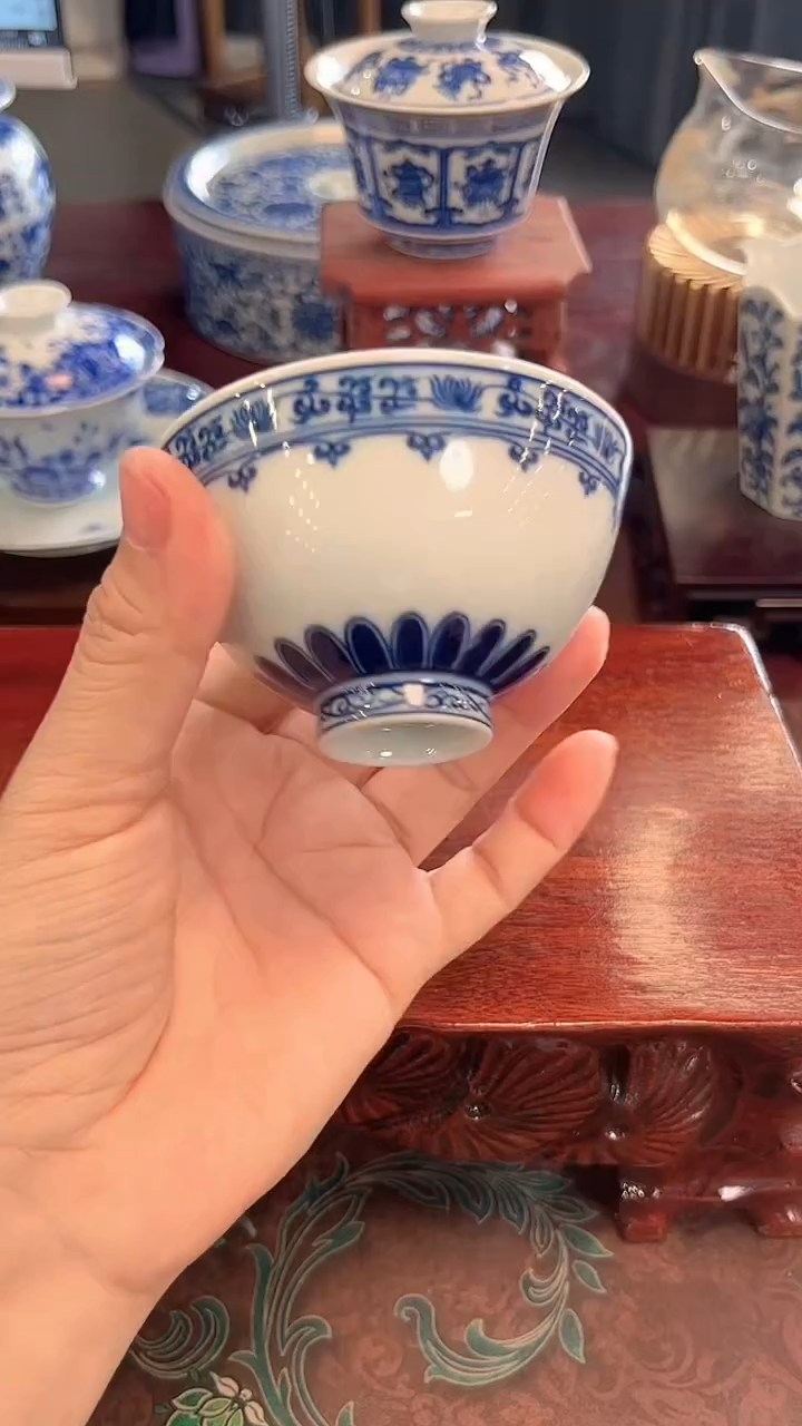 镹曰陶手工手绘柴窑制作孤品