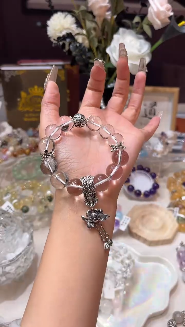 【闪购商品】水晶手链未镶嵌多样性发货发其一颜色微差【拍两单】