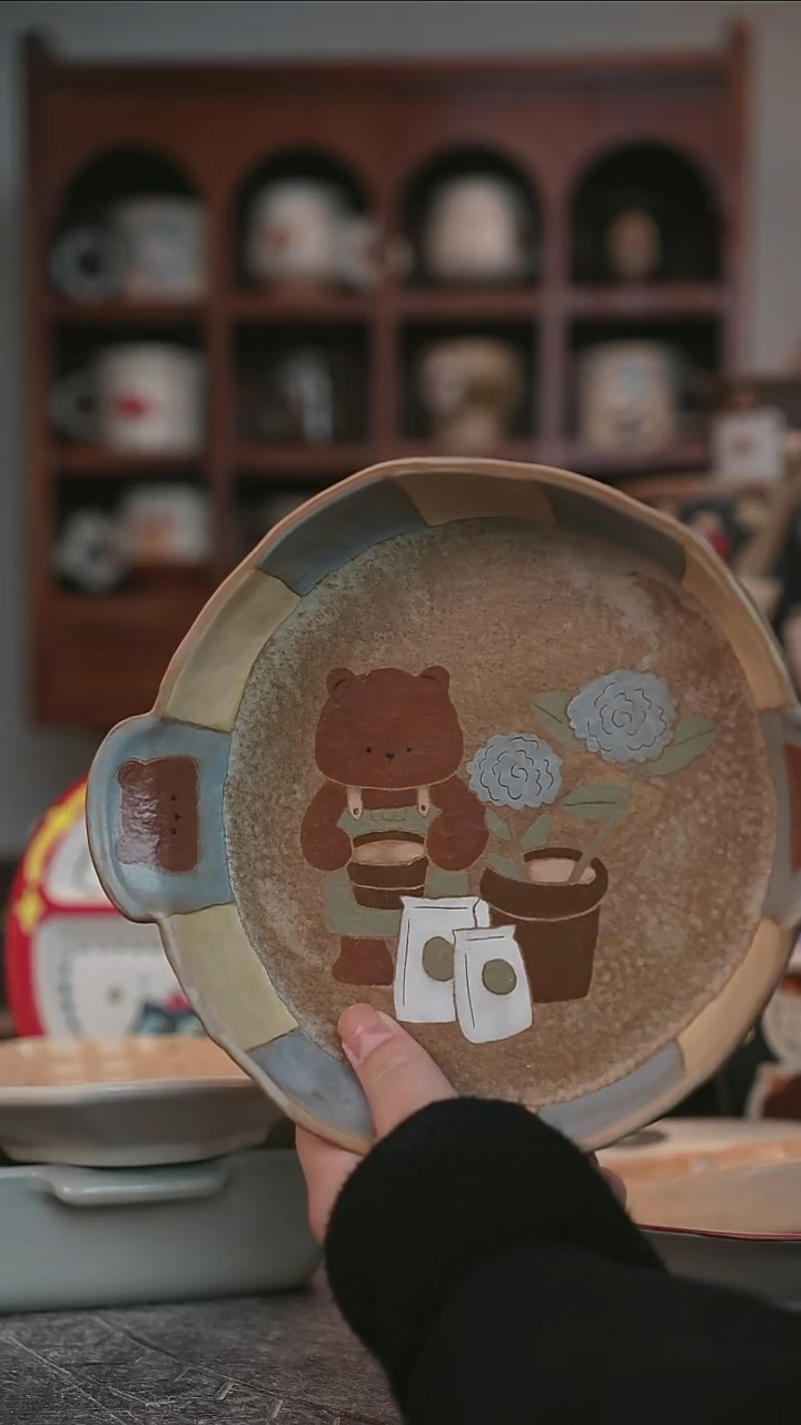 可爱酸**桔川谷原创陶瓷12.31直播正品