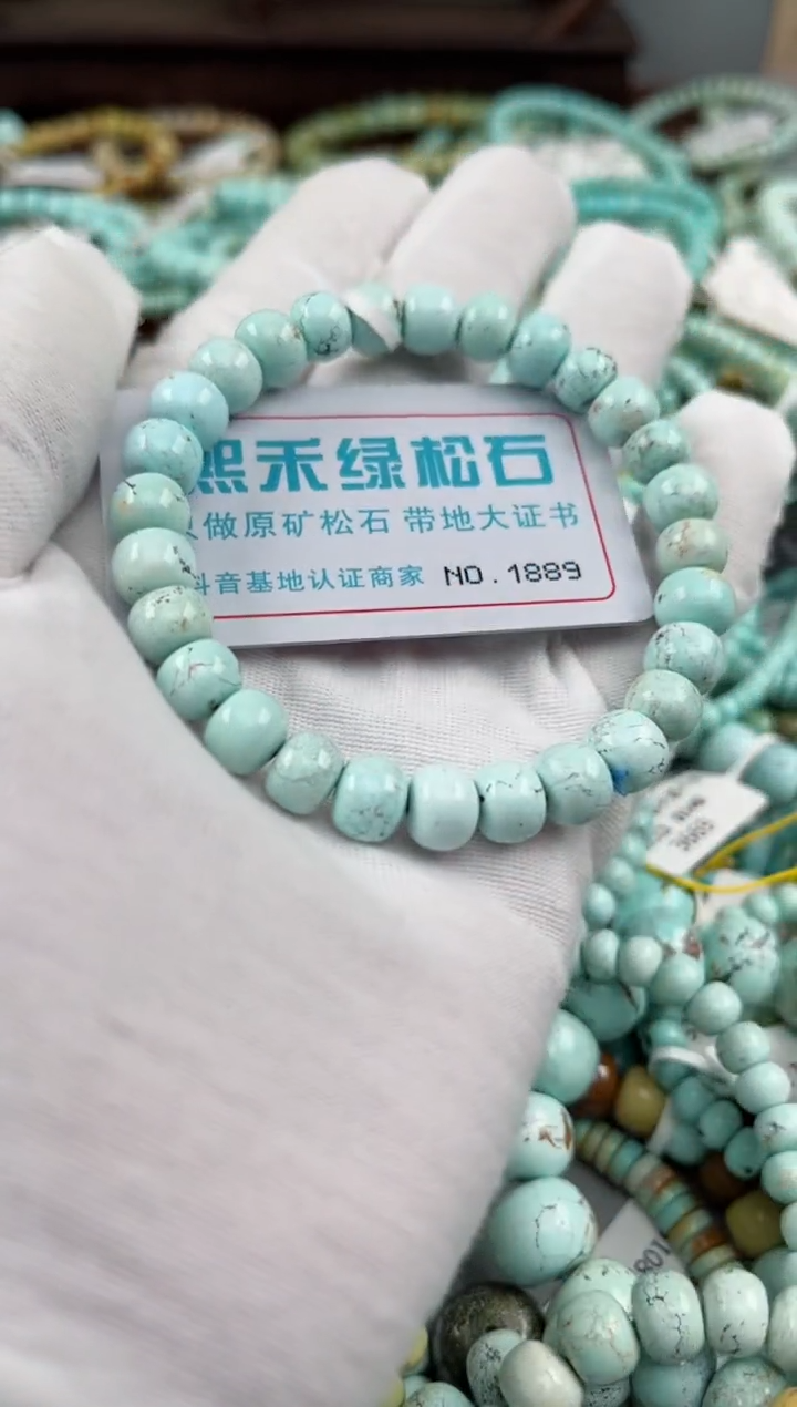 未镶嵌绿松石松石1889