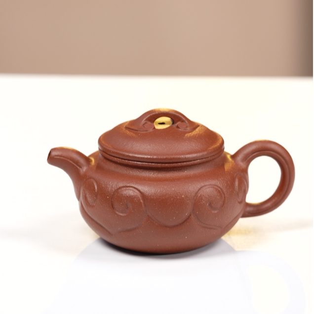 如意仿古壶 红泥  LST                                        
