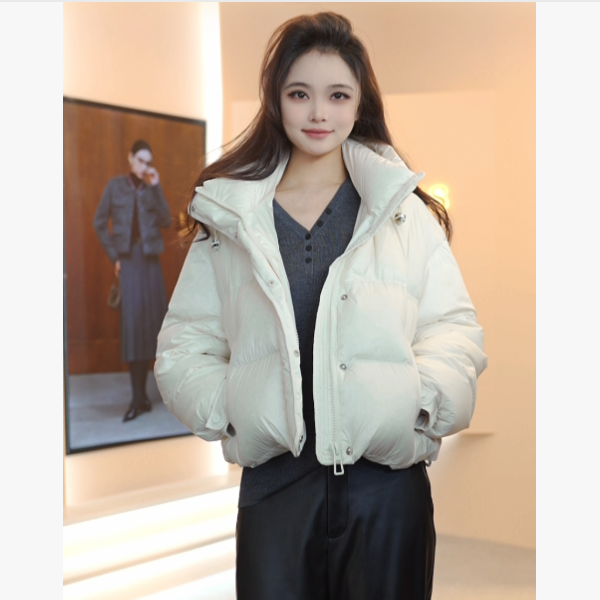 【粉丝专属】曼德诗新款短款羽绒服D518A079