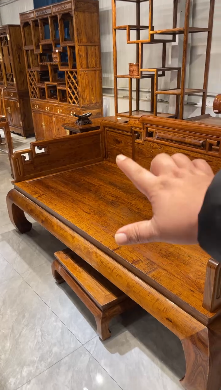 【闪购商品】木罗汉床两件套家具链接