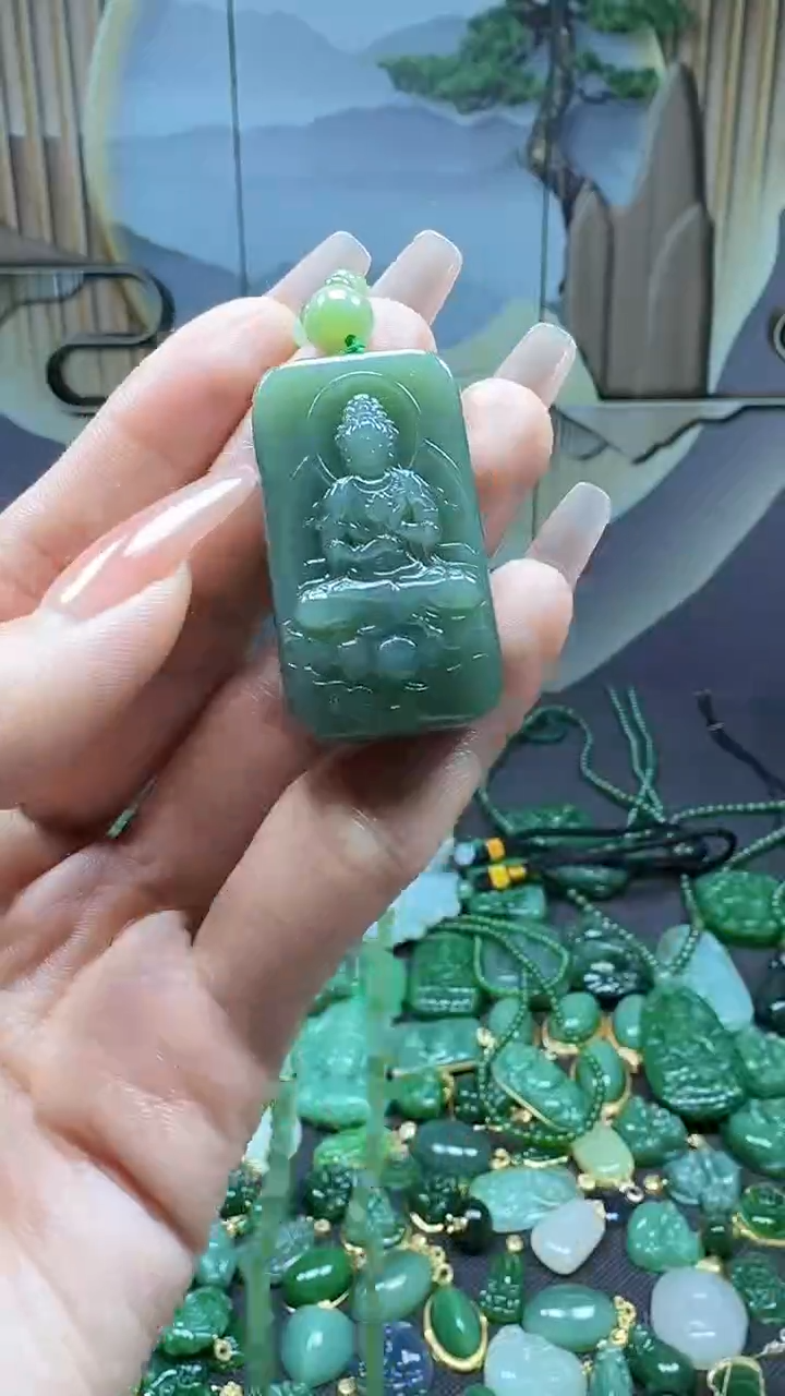【闪购商品】和田玉挂件未镶嵌1