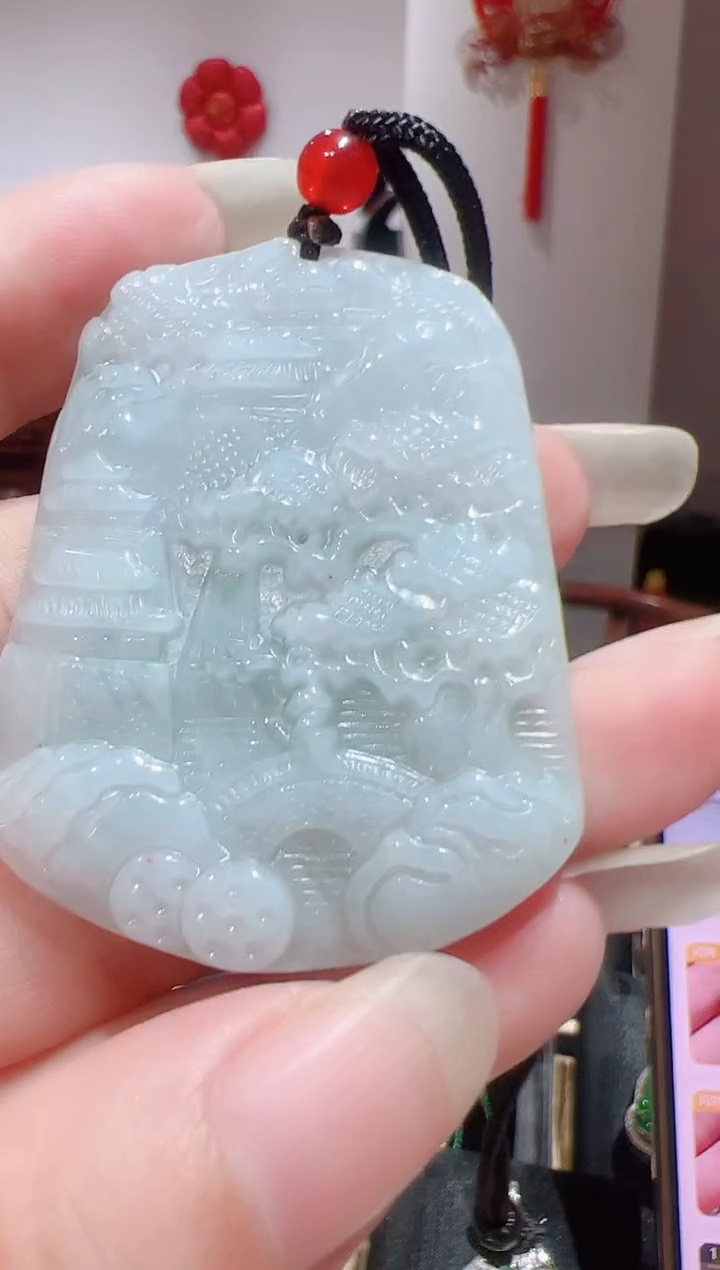 翡翠未镶嵌颈饰202580626
