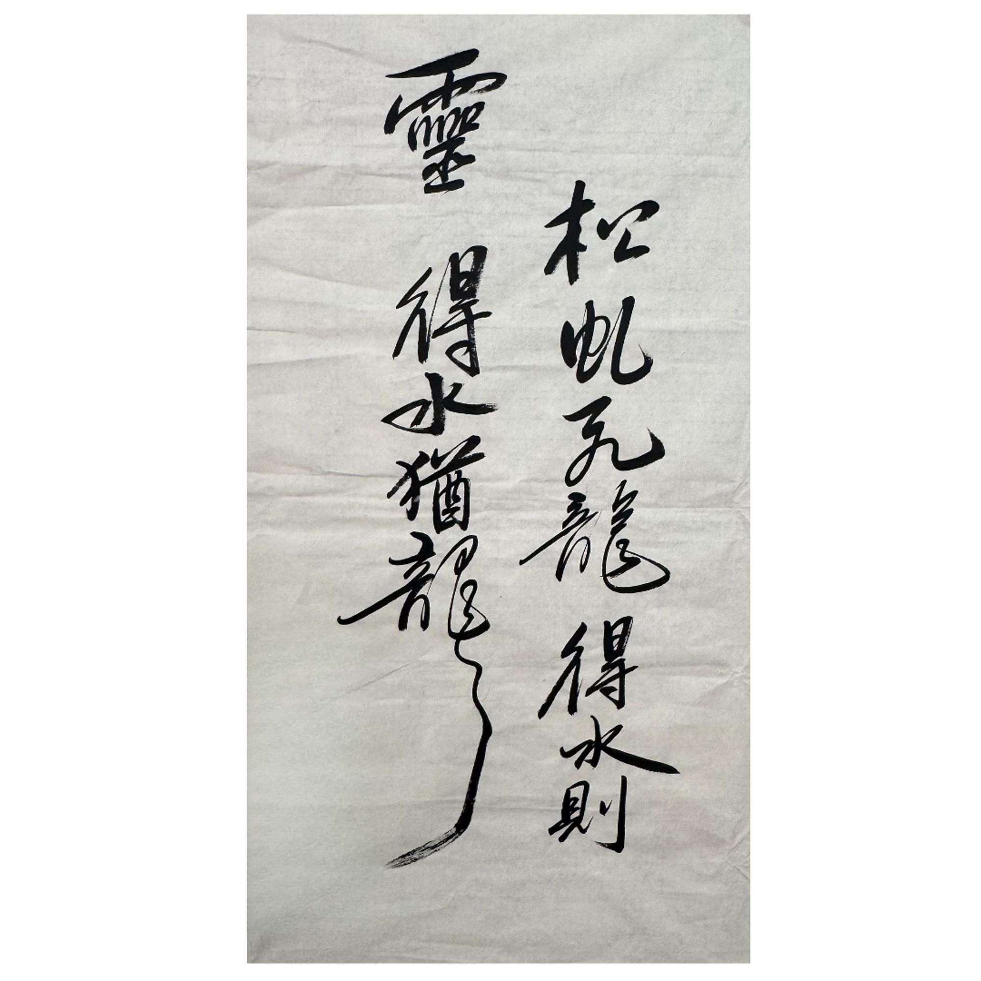 1-956 书法 尺寸45*70cm 纸本软片