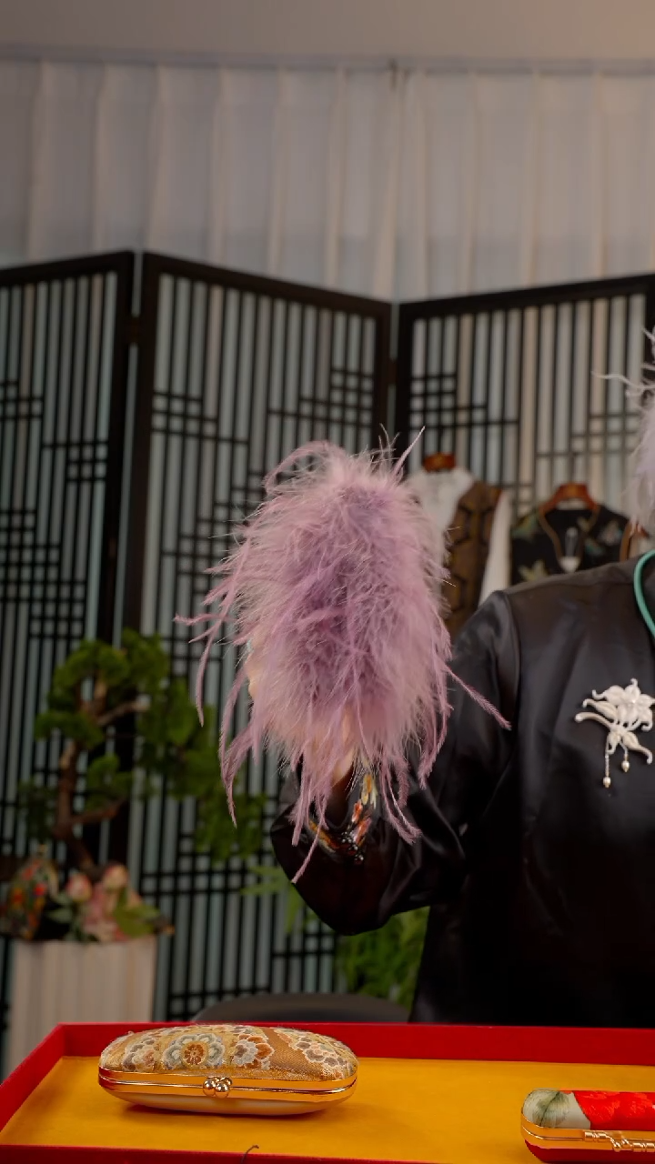 刺绣非遗苏绣绒花手工饰品13仓库拿