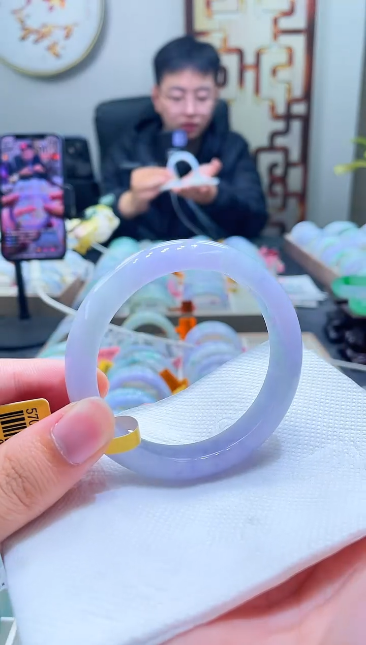 未镶嵌手镯翡翠218-57