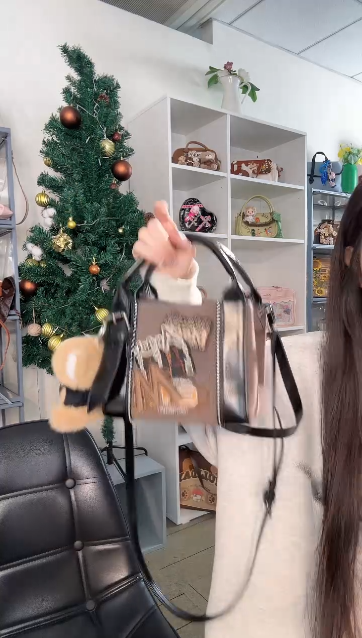 PU必灵手工潮包包