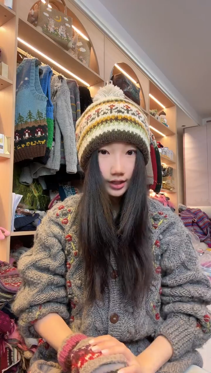 羊毛细线仙人掌单球