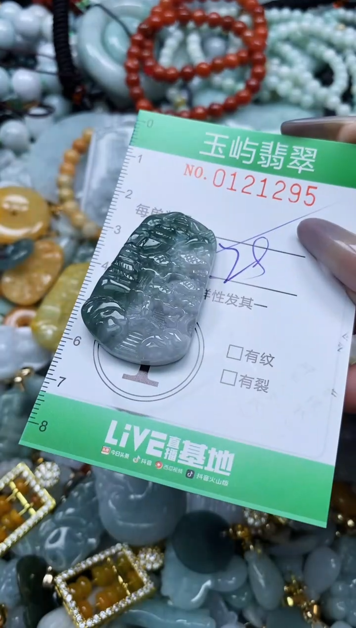 翡翠未镶嵌颈饰闪购0121295多样性发其一