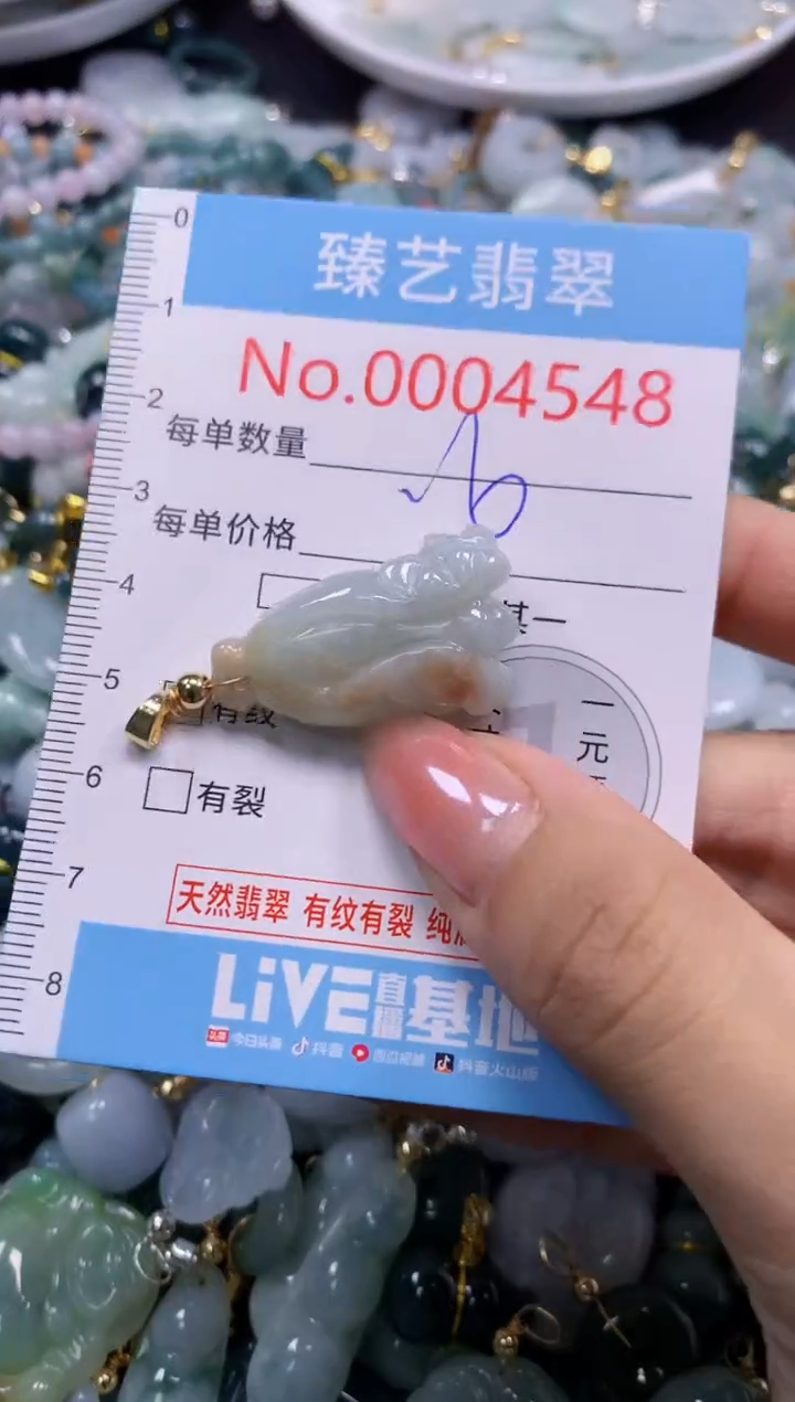 颈饰未镶嵌翡翠4548