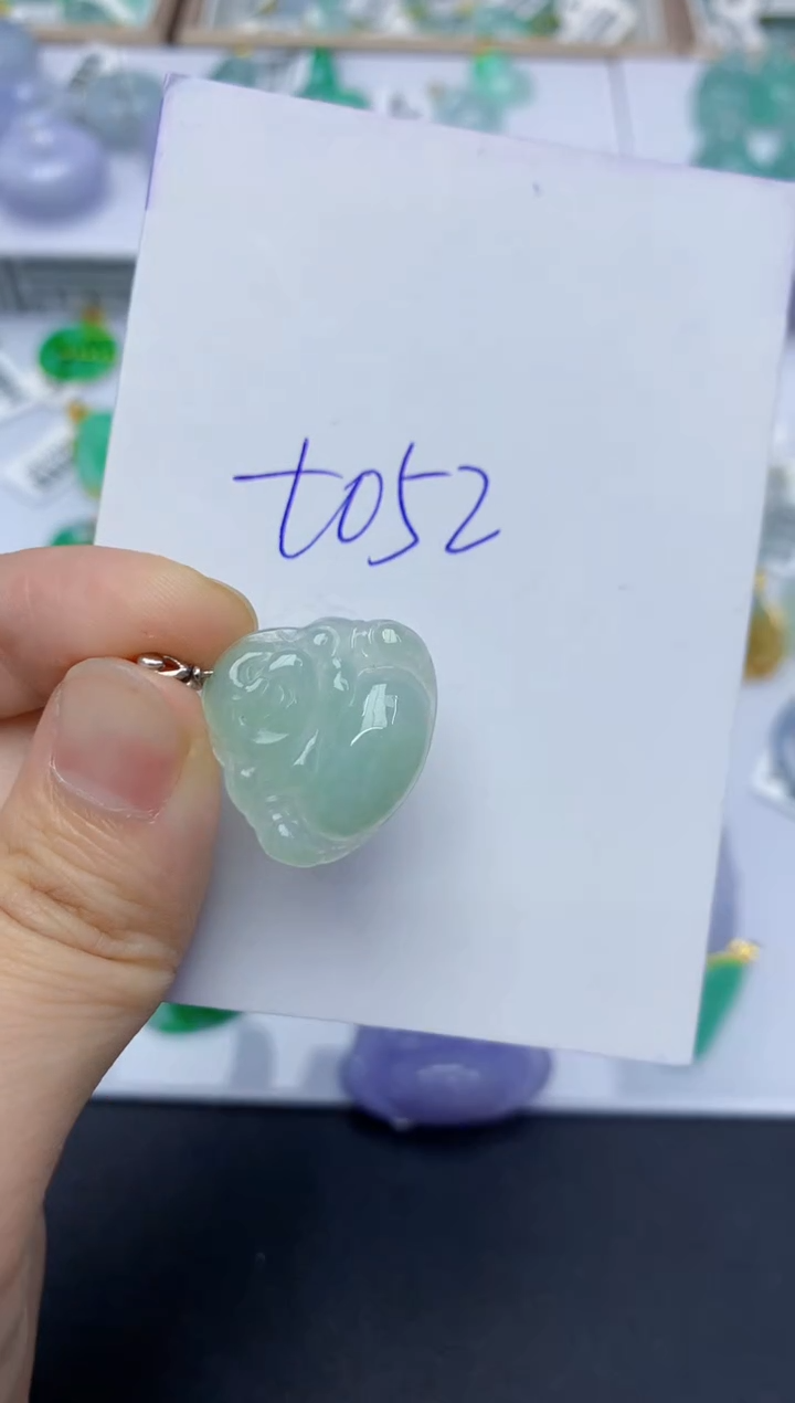 翡翠未镶嵌颈饰天然缅甸翡翠A货