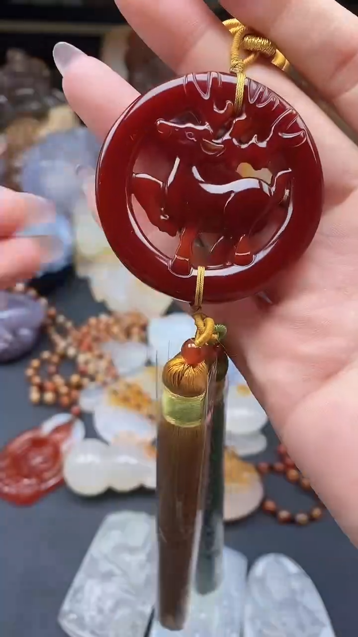 【闪购商品】玛瑙/玉髓颈饰未镶嵌dd