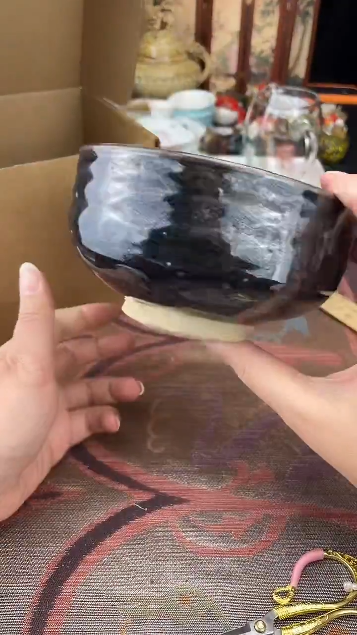 瓷片散瓷默认微瑕，看清尺寸品相再拍