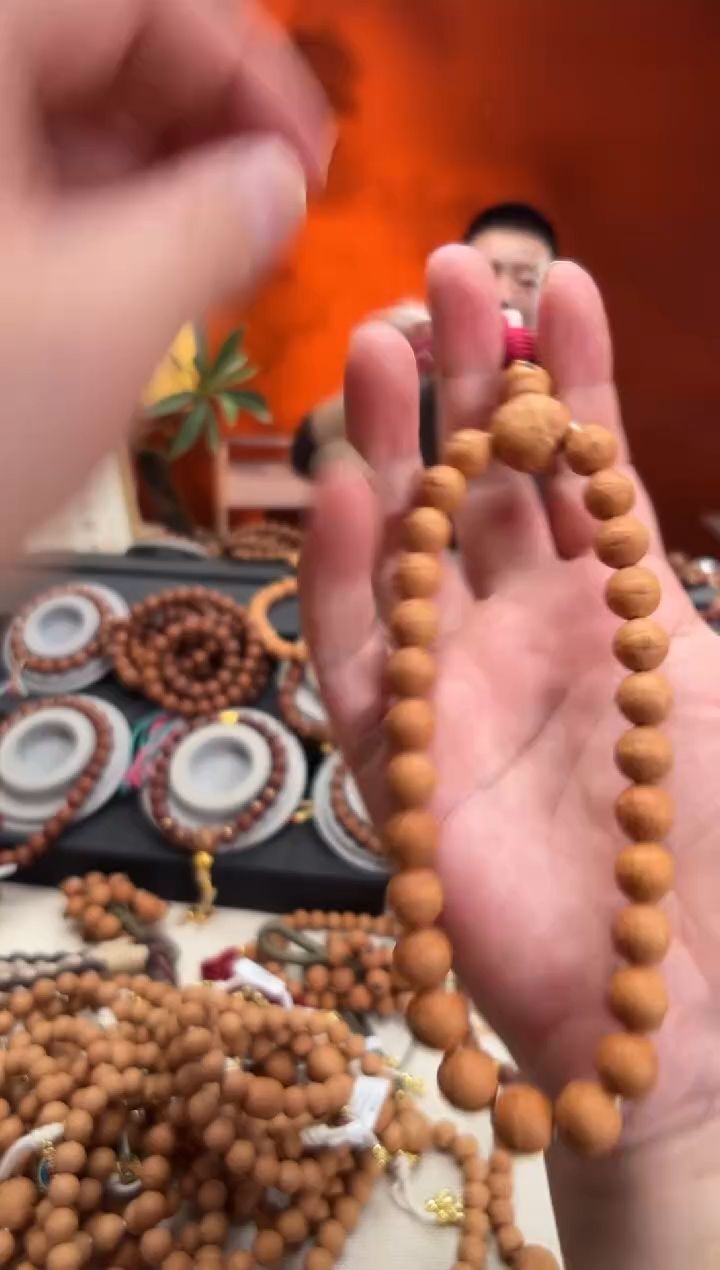 手串凤眼菩提N****响11毫米手持27颗