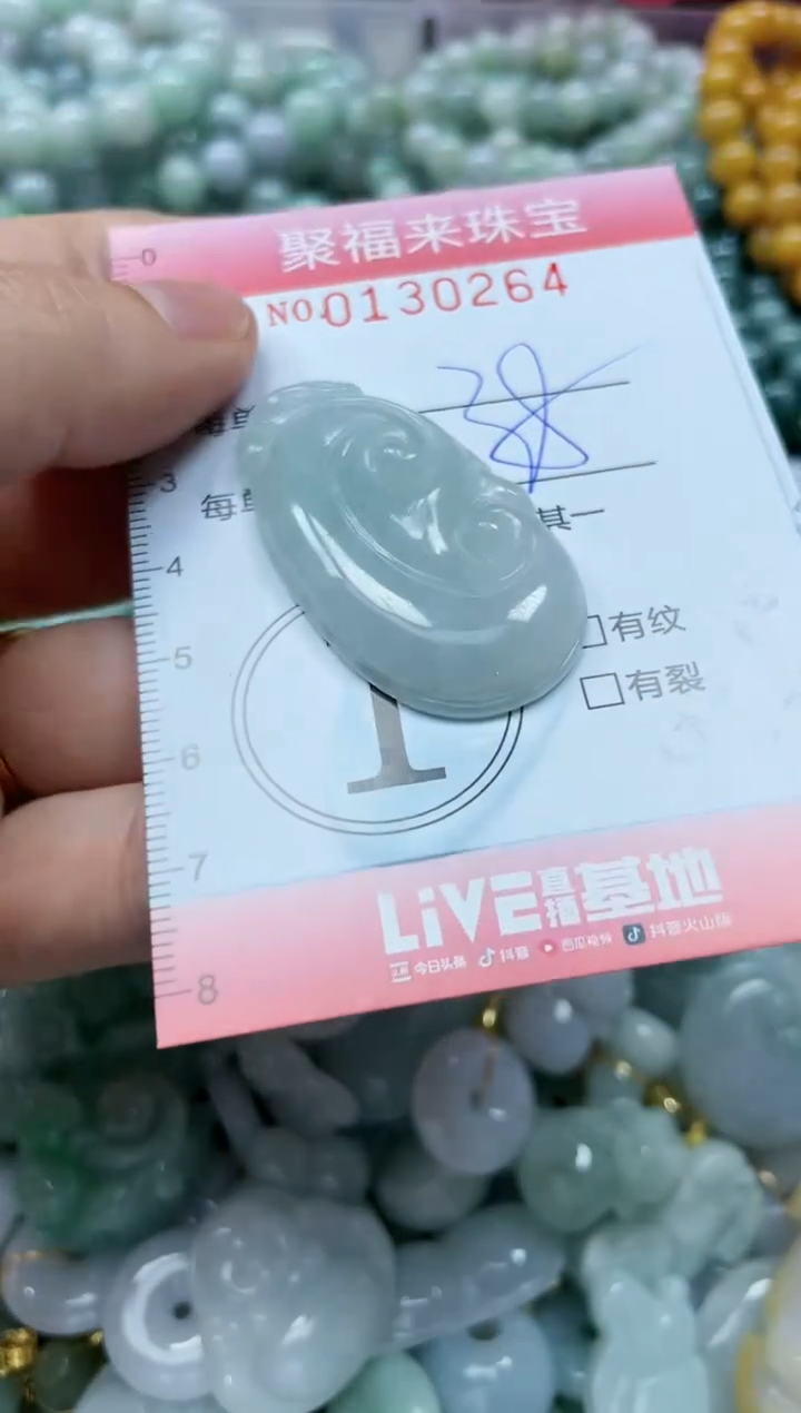 翡翠未镶嵌颈饰闪购0130264