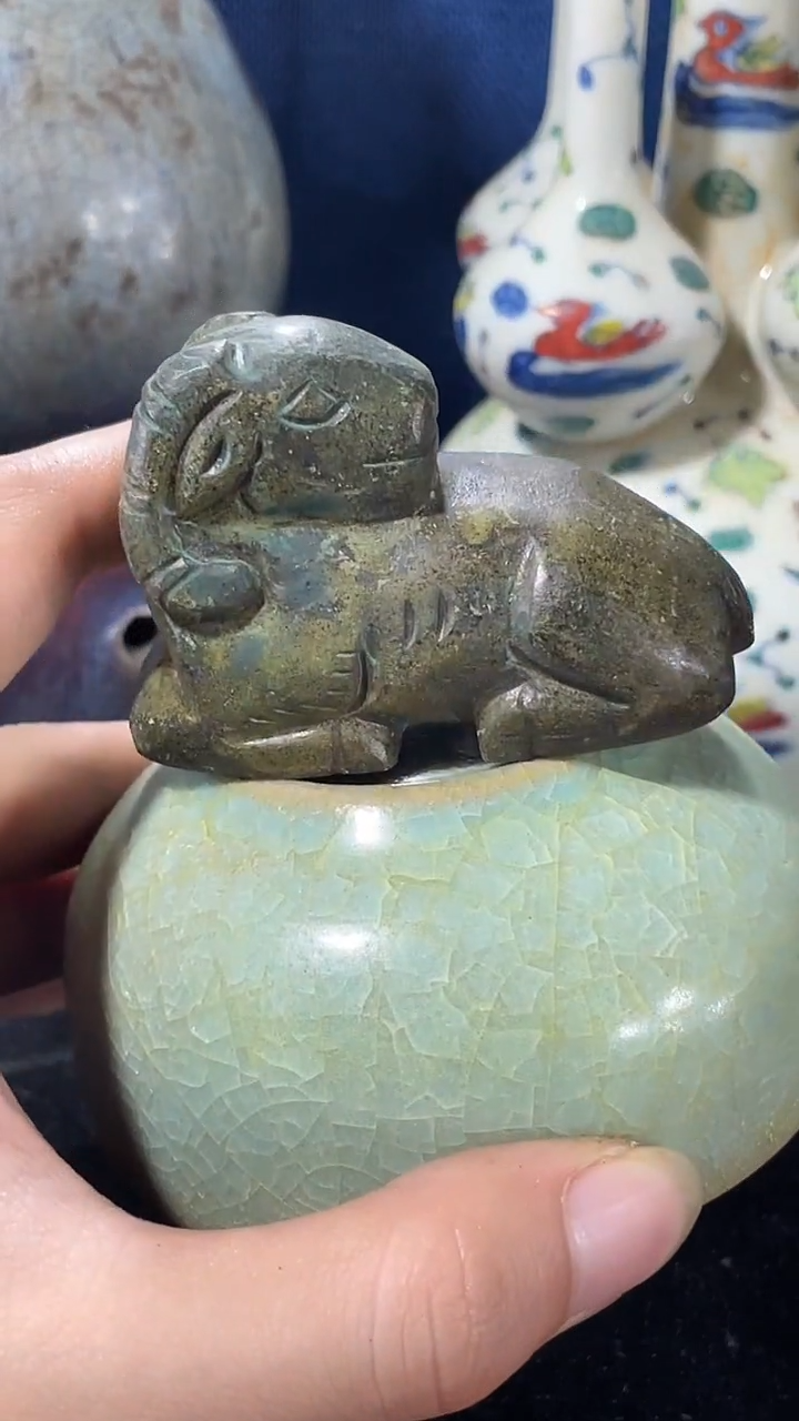 瓷片手工，手绘，陶瓷